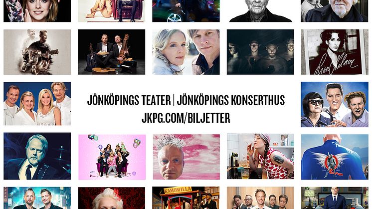 Spännande höst på Jönköpings Teater och Jönköpings Konserthus  