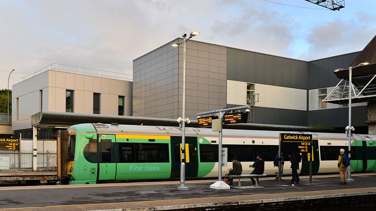 The newly upgraded station will greatly benefit passengers on Gatwick Express and Southern services