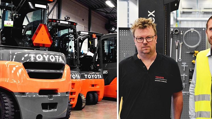 Ökad effektivitet på FMC sedan Toyota implementerat CEJNs  WEO Plug in kopplingar i sina truckar