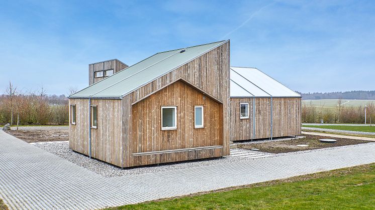 Das biologische Haus mit Kebony Fassade