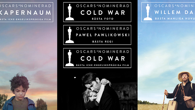 Cold War, Kapernaum och Willem Dafoe är Oscarsnominerade