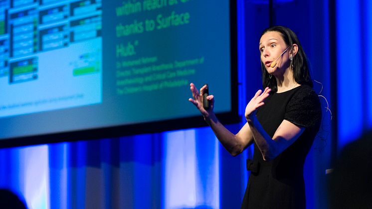 Elena Bonfiglioli från Microsoft på Vitalis 2016
