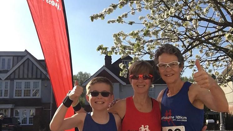 Sussex garden marathon family