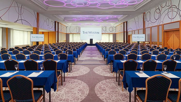 The Westin Leipzig - Blick in den Ballsaal - Foto Matthias Hamel