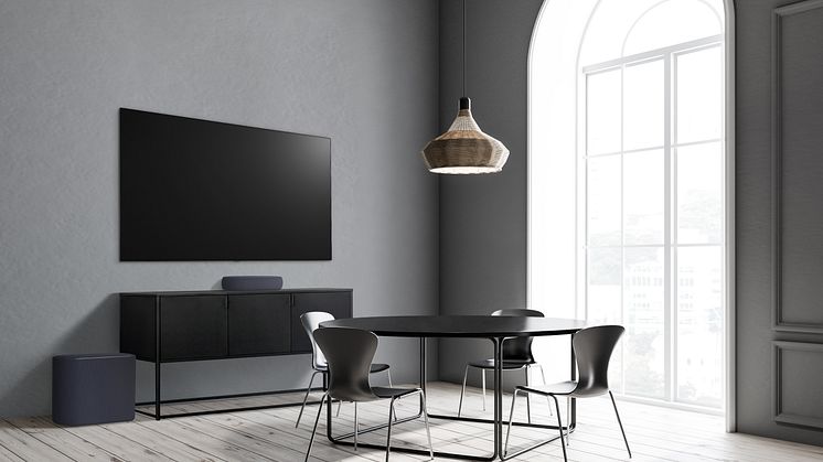 LG’s mest kompakte soundbar leverer rumfyldt lyd til alle film- og musikelskere