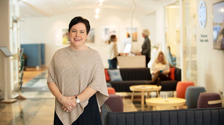 Efter sju år som vd för SKB har Eva Nordström meddelat att hon avser att sluta. Foto: Christoffer Dracke