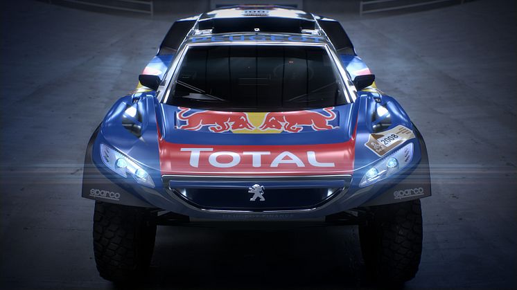 Peugeot 2008 DKR er klar med krigsmalingen
