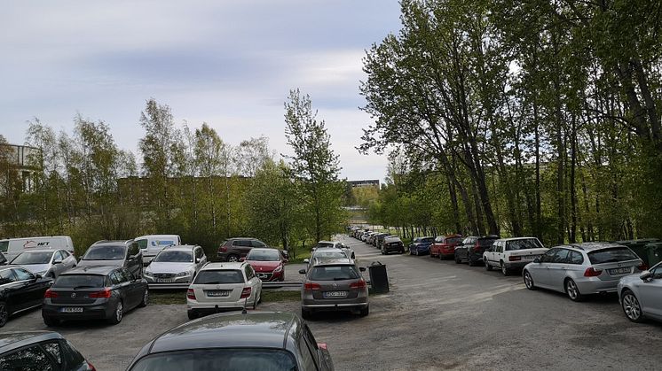 Rusning till park och natur