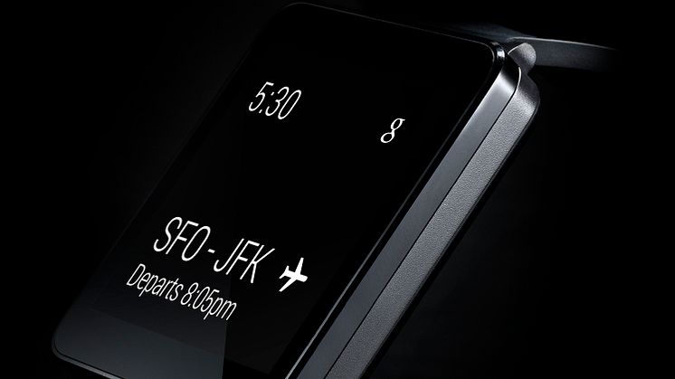 UTVIKLER LG G WATCH POWERED BY ANDROID WEAR I TETT SAMARBEID MED GOOGLE