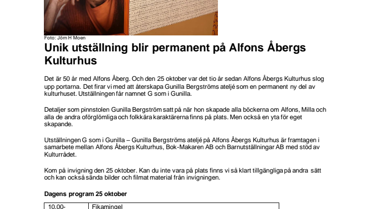 Pressinbjudan - Unik utställning blir permanent på Alfons Åbergs Kulturhus 20221019.pdf