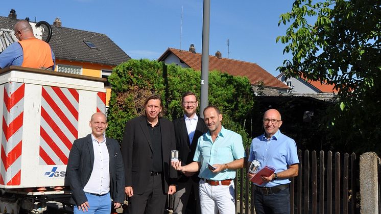 Klimaschutz in Burglengenfeld - 872 LED-Straßenleuchten sparen künftig 73 Tonnen CO2