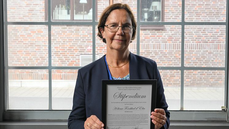 Helena Forsblad d’Elia, professor i reumatologi vid Göteborgs universitet och överläkare vid reumatologkliniken Sahlgrenska Universitetssjukhuset