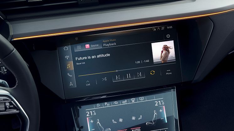 Audi tilføjer Apple Music til lang række modeller