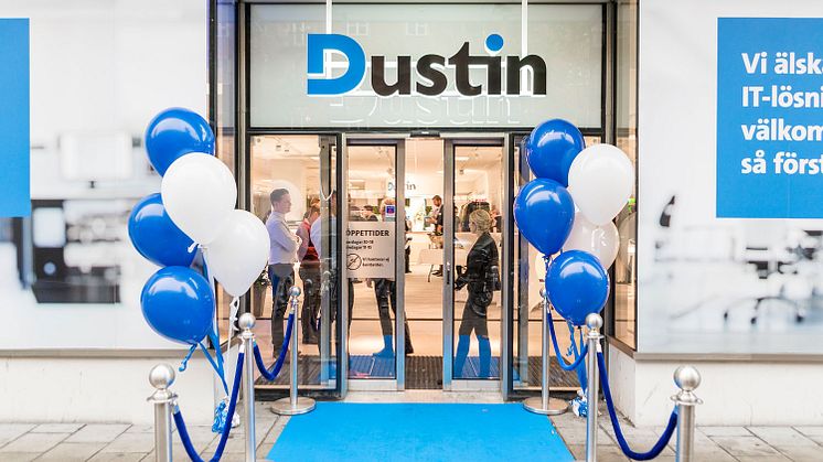 Idag öppnar Dustins konceptbutik