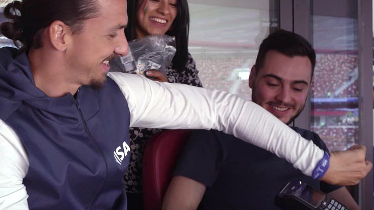 Sono i fan ad aver vinto con Visa e Zlatan Ibrahimović, FIFA World Cup Russia 2018TM