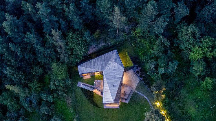 Valley Villa mit Kebony Fassade