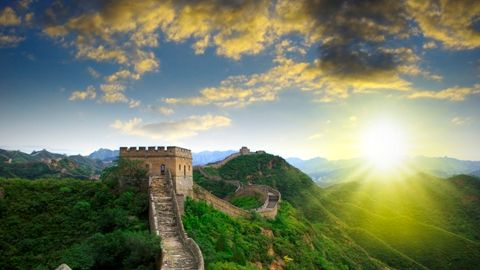 The Great Wall of China: from Tianjin  