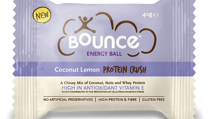 40220 Bounce balls kokos & sitron single pack