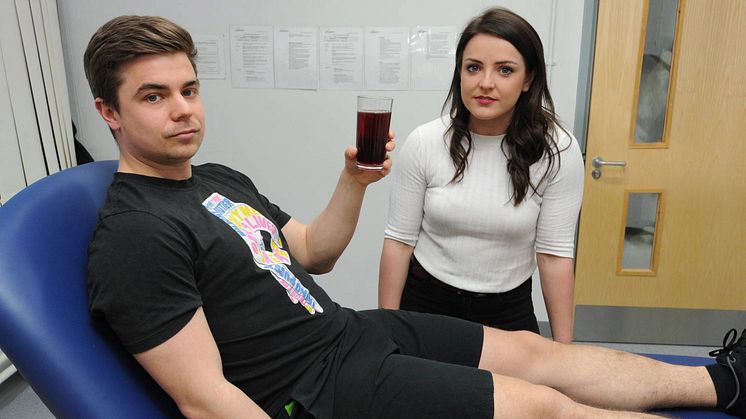 Lead researcher Karen Keane of Northumbria University, UK, with a participant