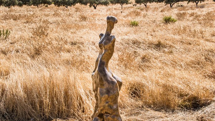 Daniel Silver, Dancer, 2019, brons. Höjd ca 267 m