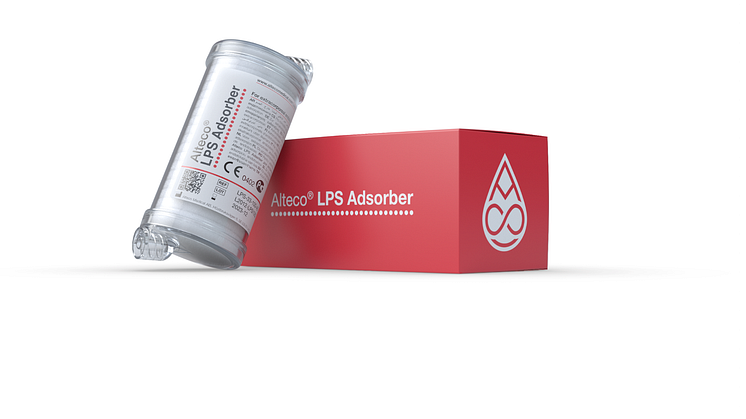 Alteco LPS Adsorber eliminerar endotoxin och används för blodrening vid extrakorporeal behandling för att förhindra septisk chock.