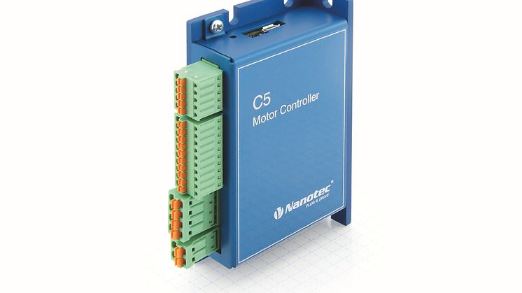Stegmotorcontroller C5 med open loop