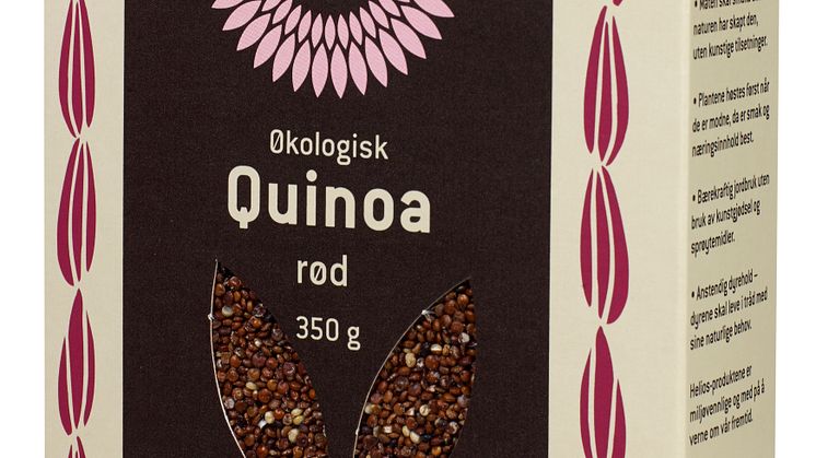 Helios quinoa rød økologisk 350 g