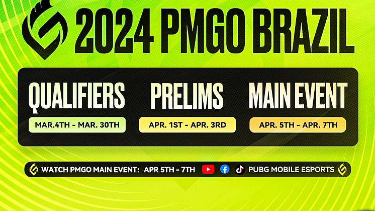 2024 PUBG MOBILE GLOBAL OPEN BRAZIL TEAMS LOCKED THIS WEEKEND – OFFLINE QUALIFIER KICKS OFF