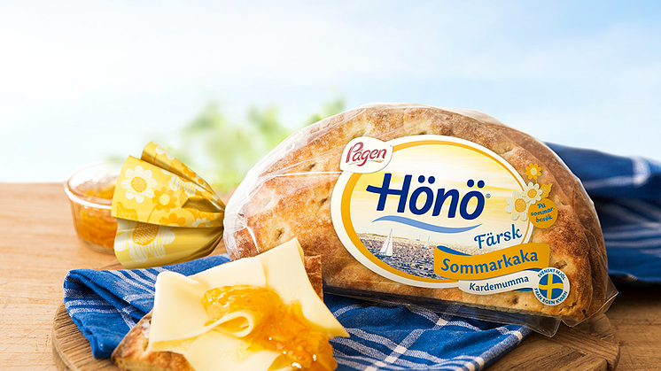 ​ Ny färsk Hönö Sommarkaka med smak av kardemumma