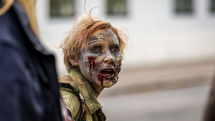 Den 26 oktober förvandlas Lunds innerstad åter till en skräckinjagande zombieapokalyps. Bild: Dino Garmy