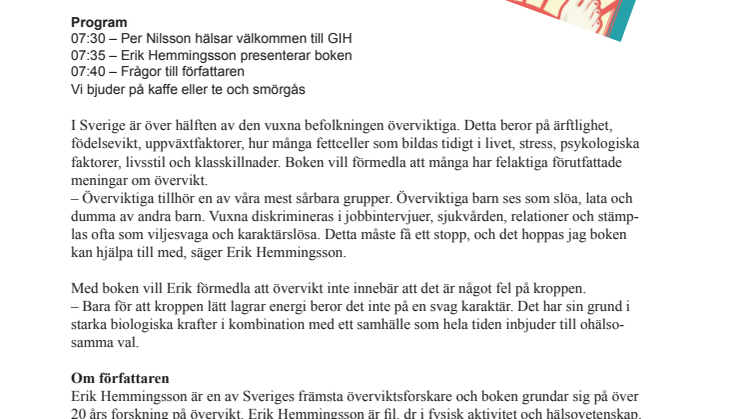 Välkommen på bokrelease av Slutbantat den 12 februari