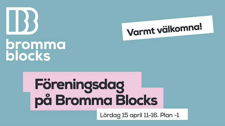 Föreningsdag på Bromma Blocks