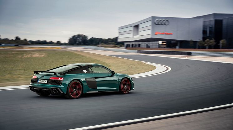 Audi R8 green hell (Tiomangrøn)