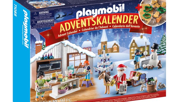 Adventskalender Weihnachtsbacken (71088) von PLAYMOBIL