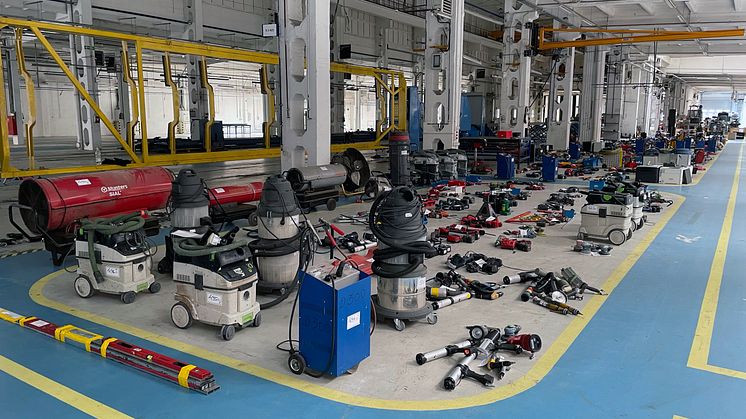 2 Discarded items from the restructuring of a bus manufacturer.jpg