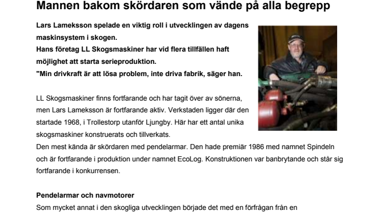 Mannen bakom skördaren som vände på alla begrepp