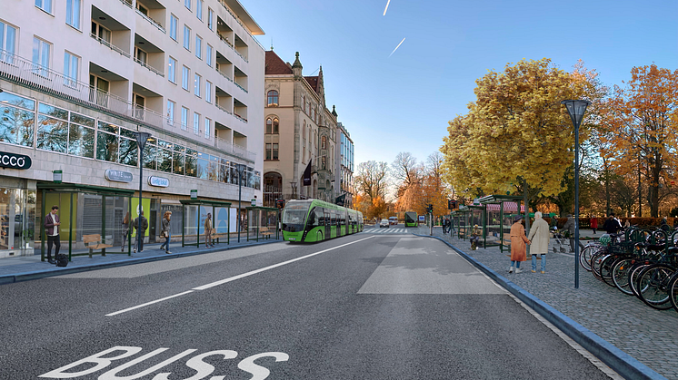 Gustav Adolfs torg får mer ytor för stadsliv