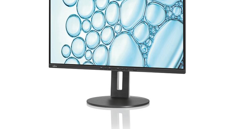 Ny bildskärm från Fujitsu – perfekt för flexibla kontorsmiljöer