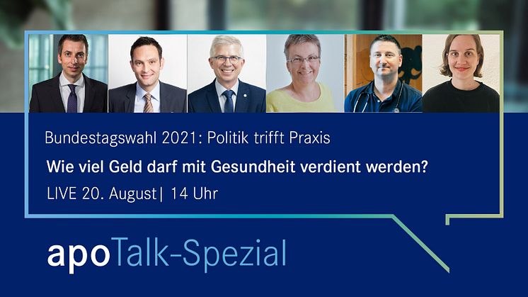 apoTalk Spezial: Ökonomisierung im Gesundheitswesen – was sagt die Politik dazu?