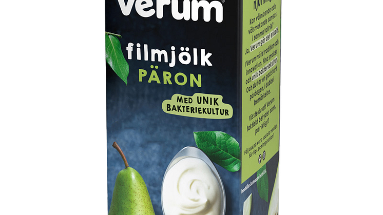 Verum filmjölk päron