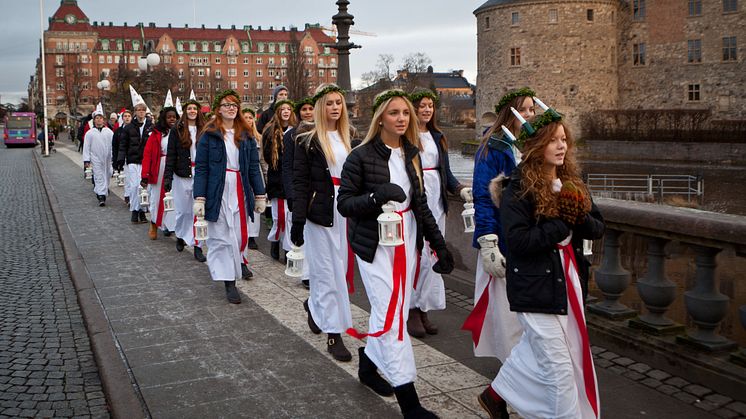 Luciahelg i Årets Stadskärna Örebro!
