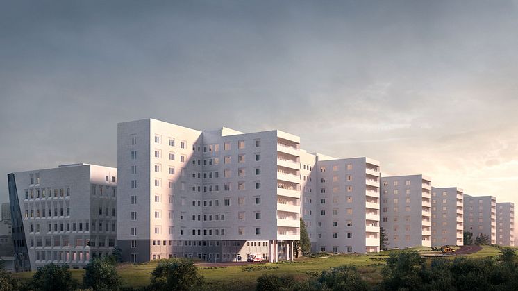 Södersjukhuset vinnare av Årets miljöbyggnad, ritad av LINK arkitektur