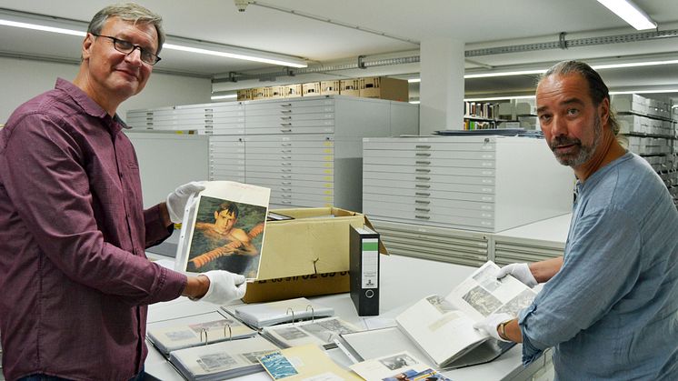 Sportmuseum - Übergabe der Autogrammsammlung