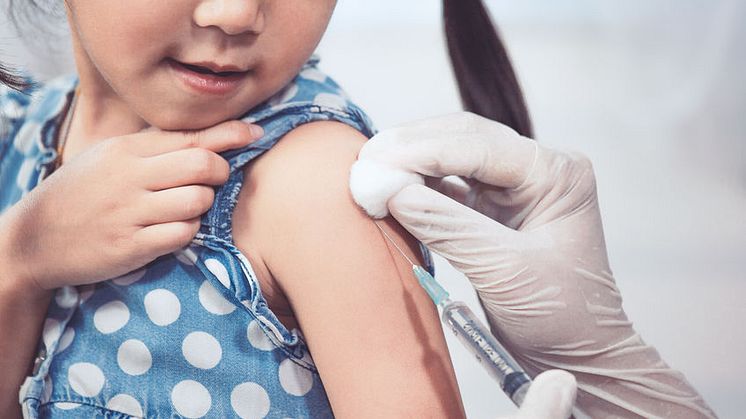 Barnvaccinationsprogrammet fungerar bra trots pandemin