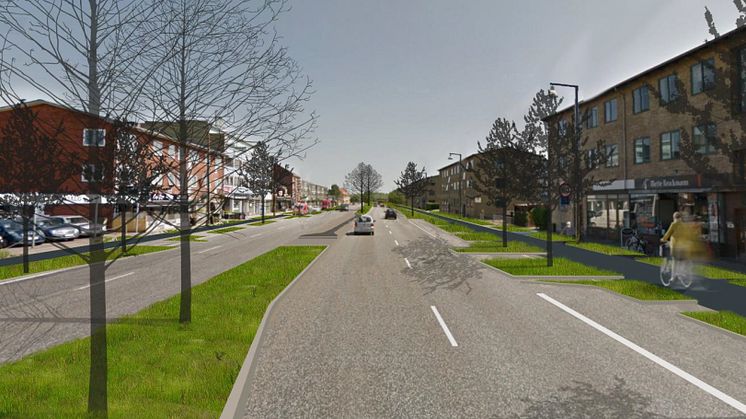 Visualisering af Roskildevej, etape 2