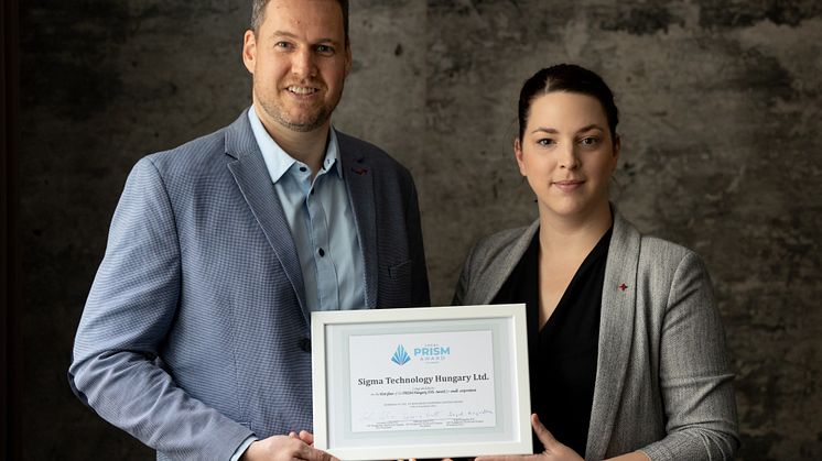 Sigma Technology Hungary wins the Prism Award 2021 and The Coaching-Mindset Company of the Year title