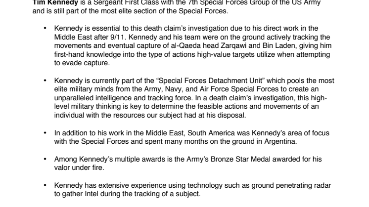 Hunting Hitler: Tim Kennedy