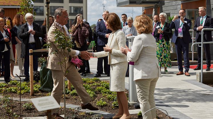 H.M. Queen Silvia inaugurated SilviaBo in Helsingborg – as part of the H22 City Expo
