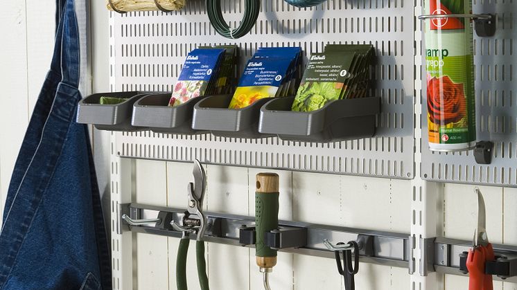 Elfa Utility, smart opbevaring til havemanden