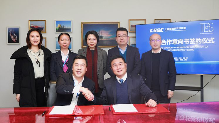 TDoS signs framework cooperation LOI with SDARI, China’s leading ship design house